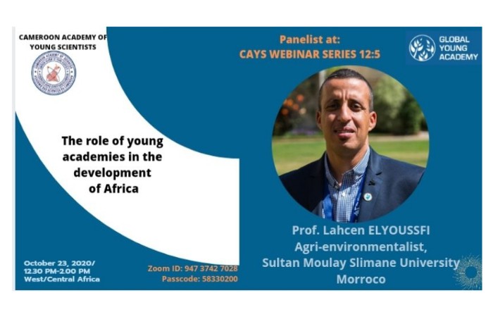 Webinar: "The role of young academies in the development of Africa"