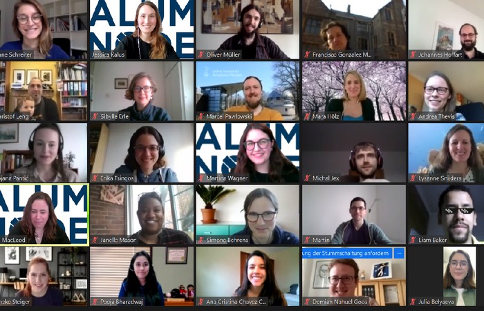"Think long-term!" - First AlumNode Coffee Break on networking