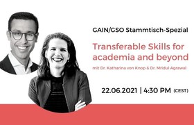 Workshop: Transferable Skills for Academia and Beyond (GER)