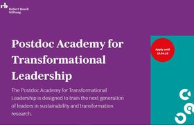 Postdoc Academy for Transformational Leadership