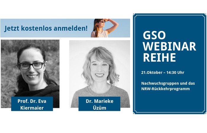 Free Webinar “Career paths for scientists: Junior research groups”