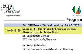 EuroSTEMPeers Virtual Meeting for Early Career Researchers