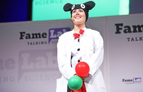 Talking Science: Alumnus Felix Günther speaks in the final round of FameLab Germany
