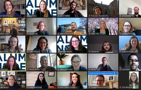 "Think long-term!" - First AlumNode Coffee Break on networking